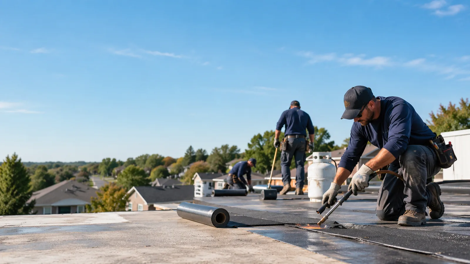 Flat Roof Leak Repair providers in Jayess, MS